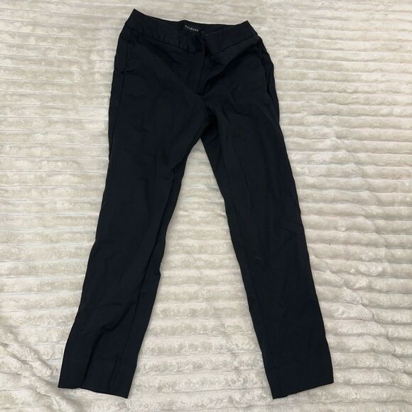 Talbots Womens Black Pants Slim Ankle Size 0P - Picture 1 of 7